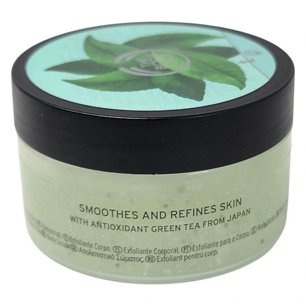 THE BODY SHOP Fuji Green Tea‎ Exfoliating Gel Body Scrub 1.75oz Discontinued